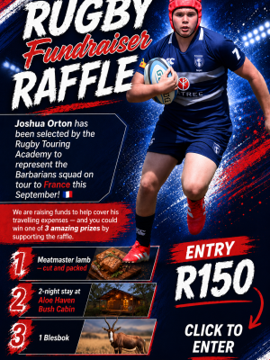 Rugby Fund Raising Raffle
